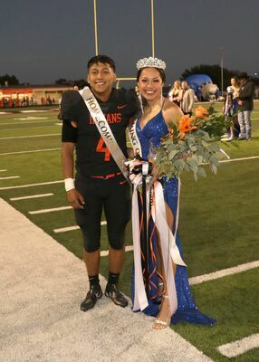 Eric Jimenez - King and Bella Strickland - 2020 Homecoming 
Queen
